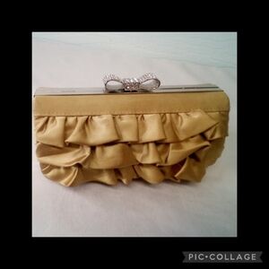 Gold and Sliver glittery handbag